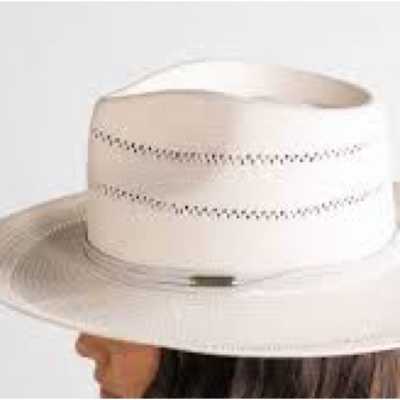 GIGI PIP Cream Arlo Teardrop Fedora Women\'s Hat